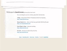 Tablet Screenshot of imutroom.com